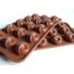 Kép 1/3 - Csokoládébarna félgömb bonbon forma